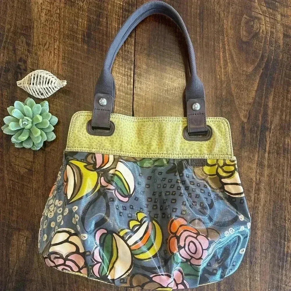Fossil | Key Per Floral Coated Canvas Tote/Bag